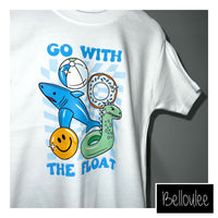 Go with the float t-shirt