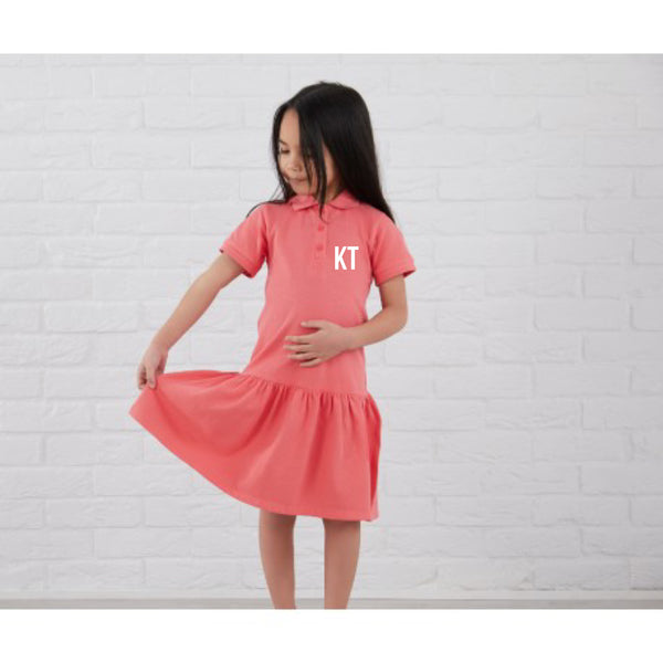 Personalised polo dress