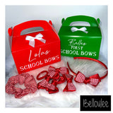School bow box