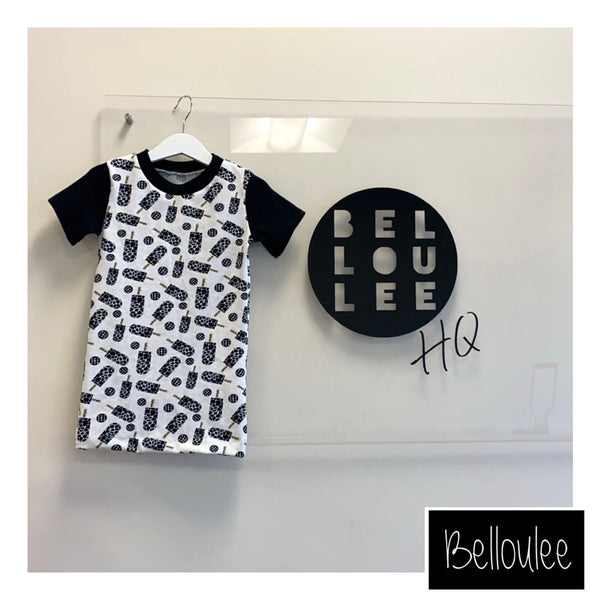 Handmade Belloulee lollies t-shirt dress