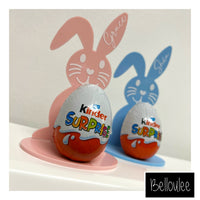 Personalised bunny egg holder