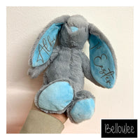 Personalised Easter bunny teddy