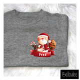 Santa scroll T-shirt