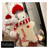 Gingerbread man bottle