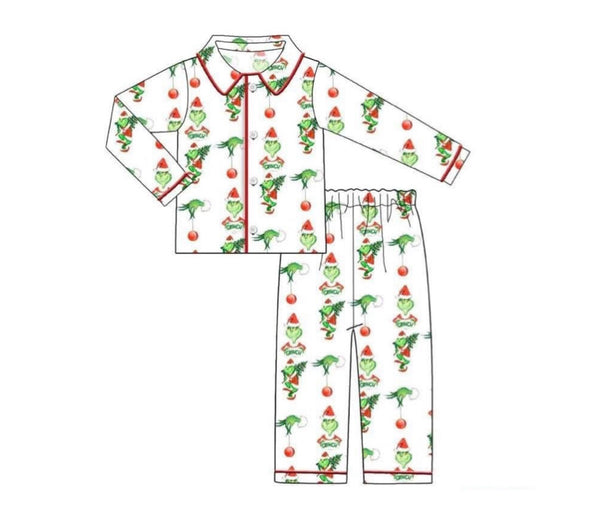 Traditional Christmasville Kids Pyjamas Set
