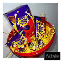 Giant filled and wrapped creme egg