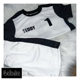 Sports shorts and t-shirt set