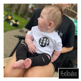 Belloulee logo leggings and t-shirt set