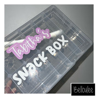 Personalised snack box