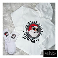 Holly jolly dude and socks set