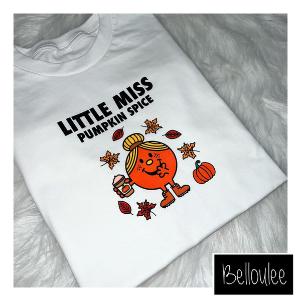 Little miss pumpkin spice T-shirt