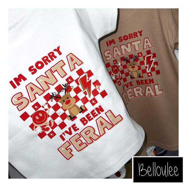 Christmas Feral child t-shirt