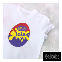 Belloulee egg name t-shirt