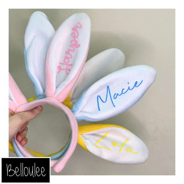 Personalised easter bunny ears