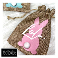 Buy one get one free....hessian bunny bag