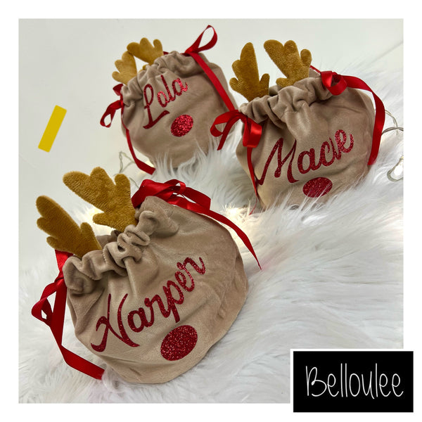 Reindeer name pouch