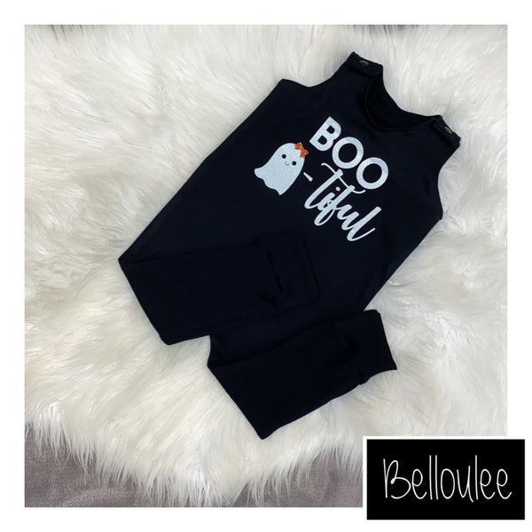 Boo-tiful Halloween romper