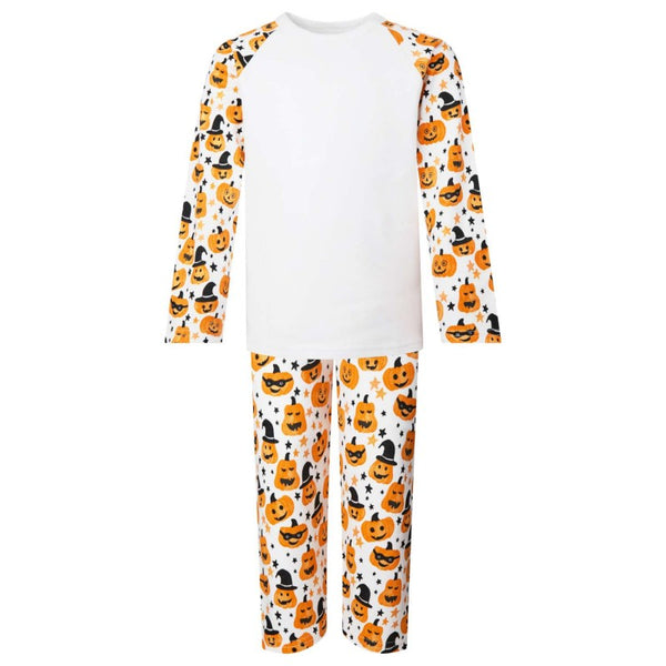 Pumpkin print Halloween PJ’s