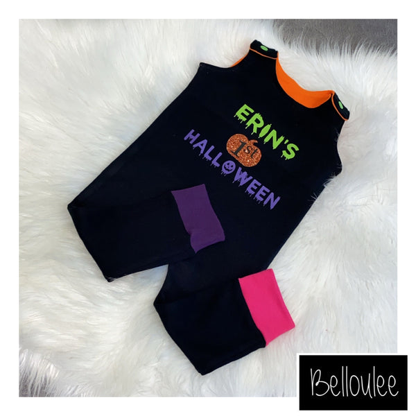 First Halloween romper