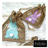 Buy one get one free....hessian bunny bag