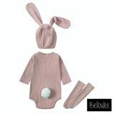 Bunny set in taupe