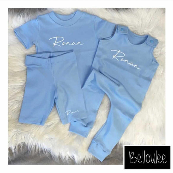 Choose your own colour, Romper and shorts set
