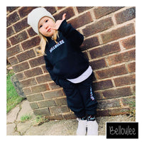 Black hoodie tracksuit 3D